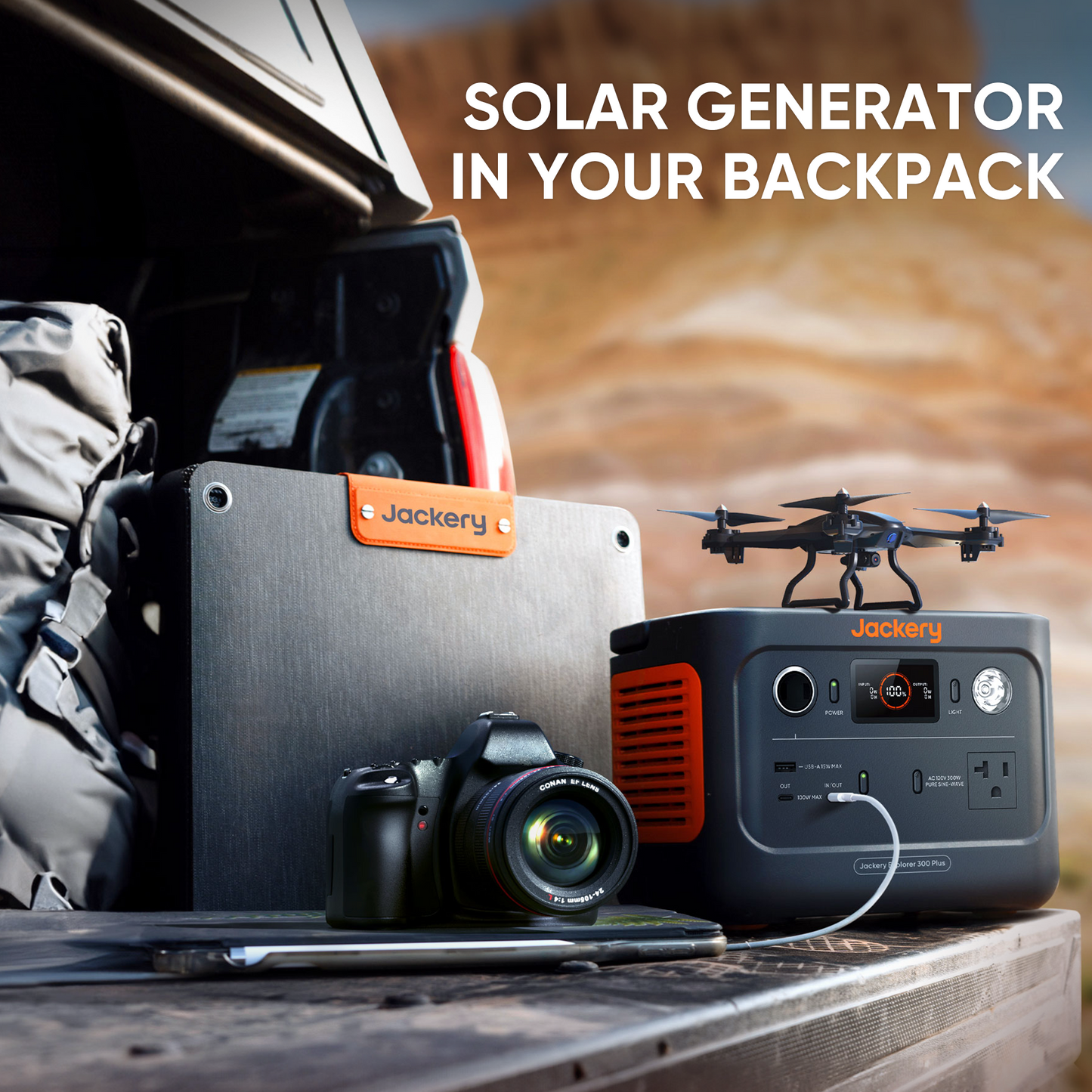 Jackery E300 Plus Portable Power Station