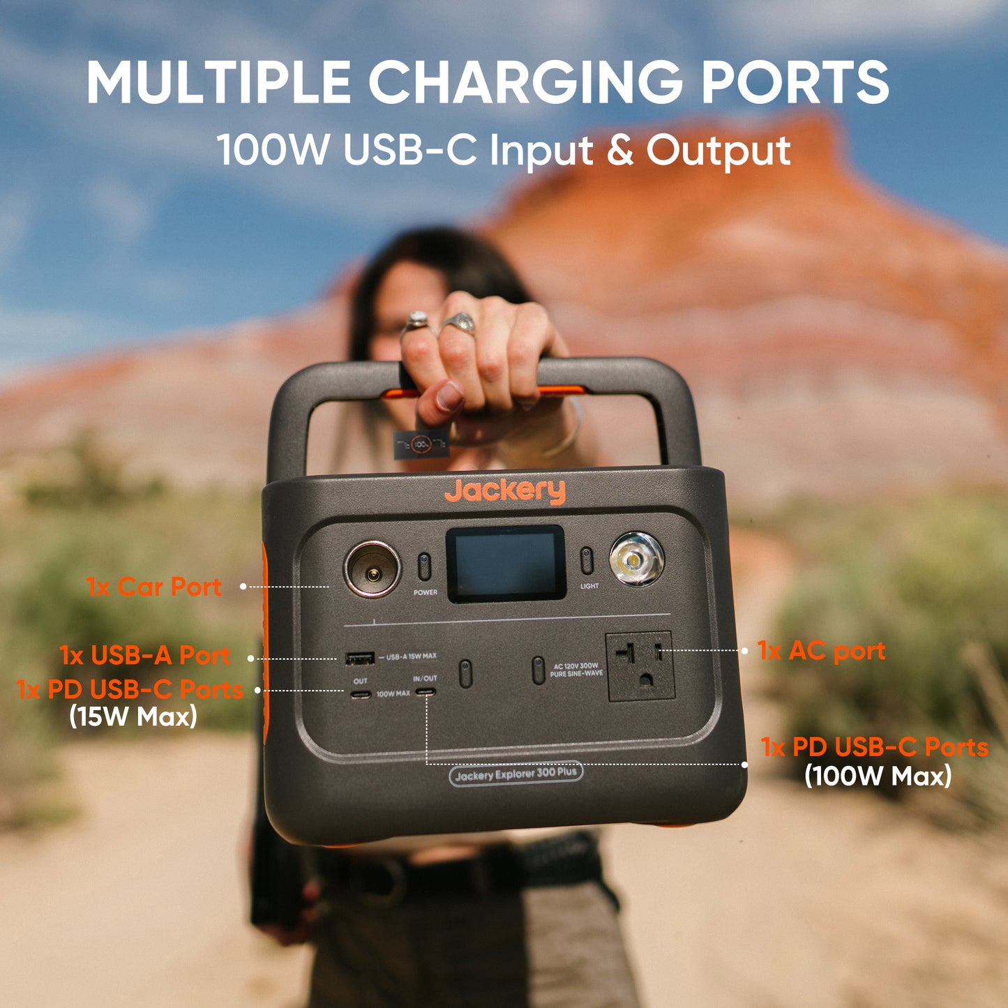 Jackery E300 Plus Portable Power Station