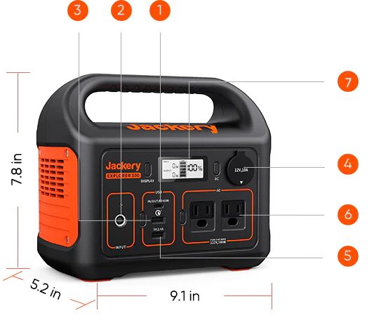 Jackery E300 Plus Portable Power Station