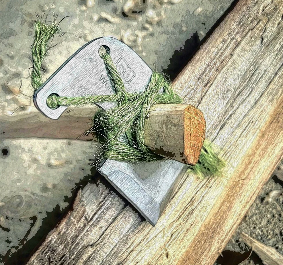 Adze Card: Blade & Hand Tool