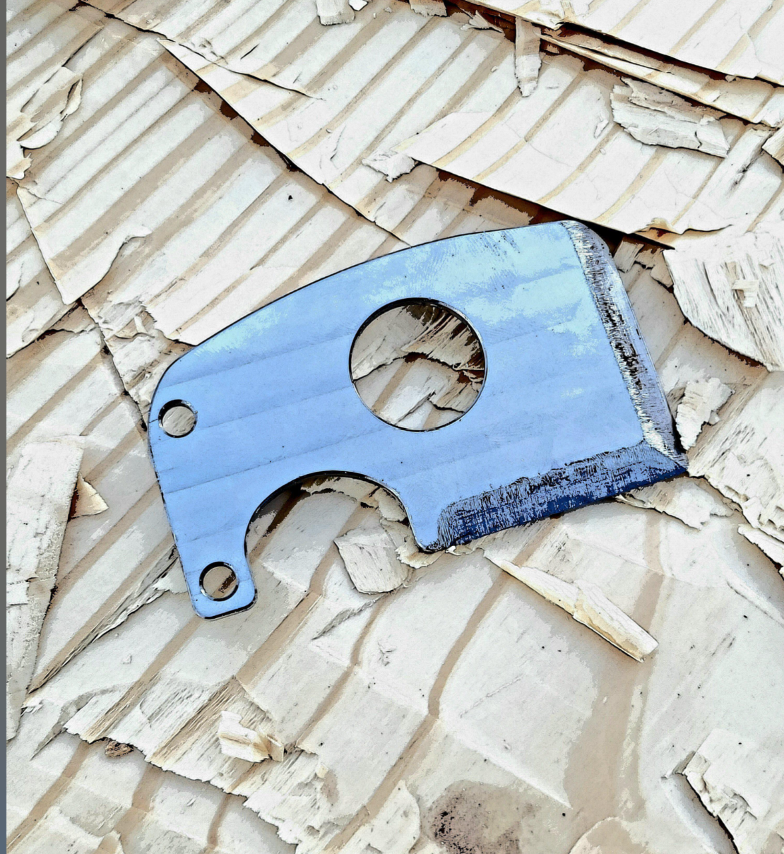 Adze Card: Blade & Hand Tool