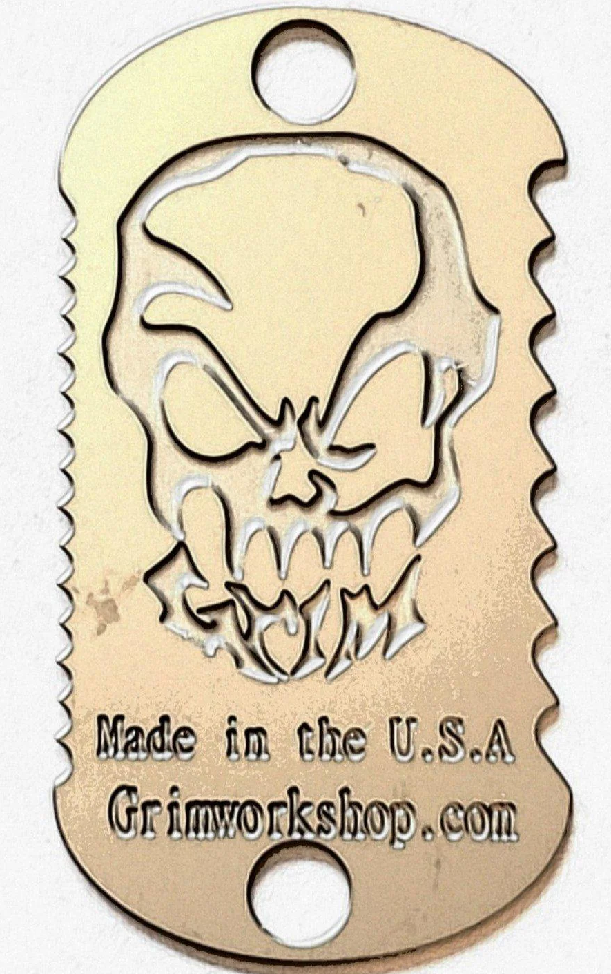 Dog Tag Saw : EDC Saw Necklace