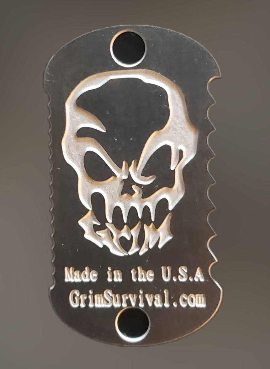 Dog Tag Saw : EDC Saw Necklace