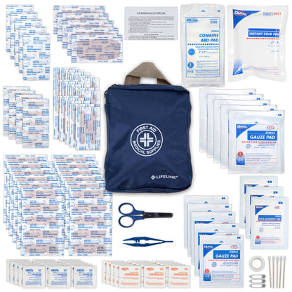 200 Piece Essential First Aid Kit