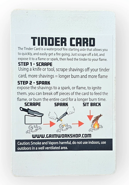 Quick Start Tinder Card 3 Pack