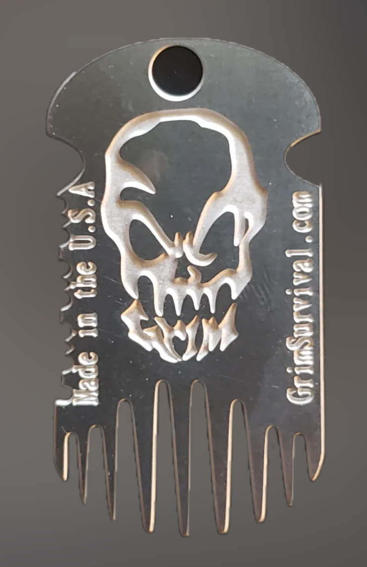 Metal Spork Dog Tag Necklace