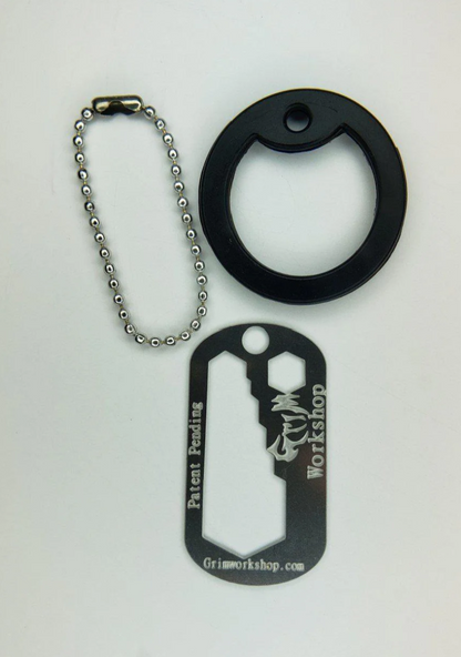 Multi Wrench Dog Tag: EDC Wrench and Bit Driver