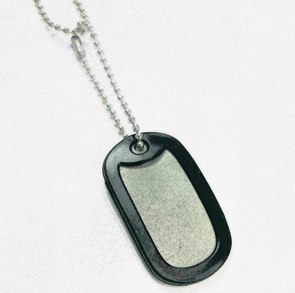 Magnesium Dog Tag: Magnesium Fire Starter Necklace