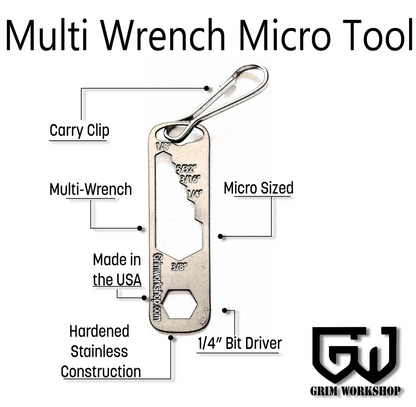 Multi-Wrench Micro Tool