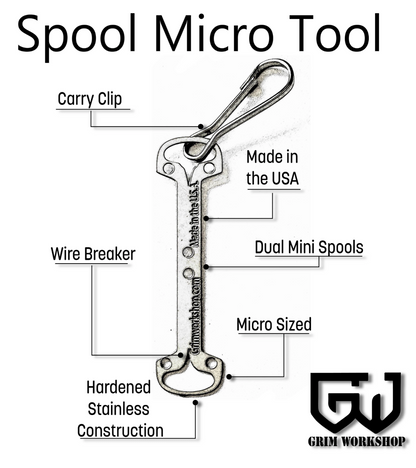 Micro Tool Spool: Micro String, Wire, and Tape Spool Tool