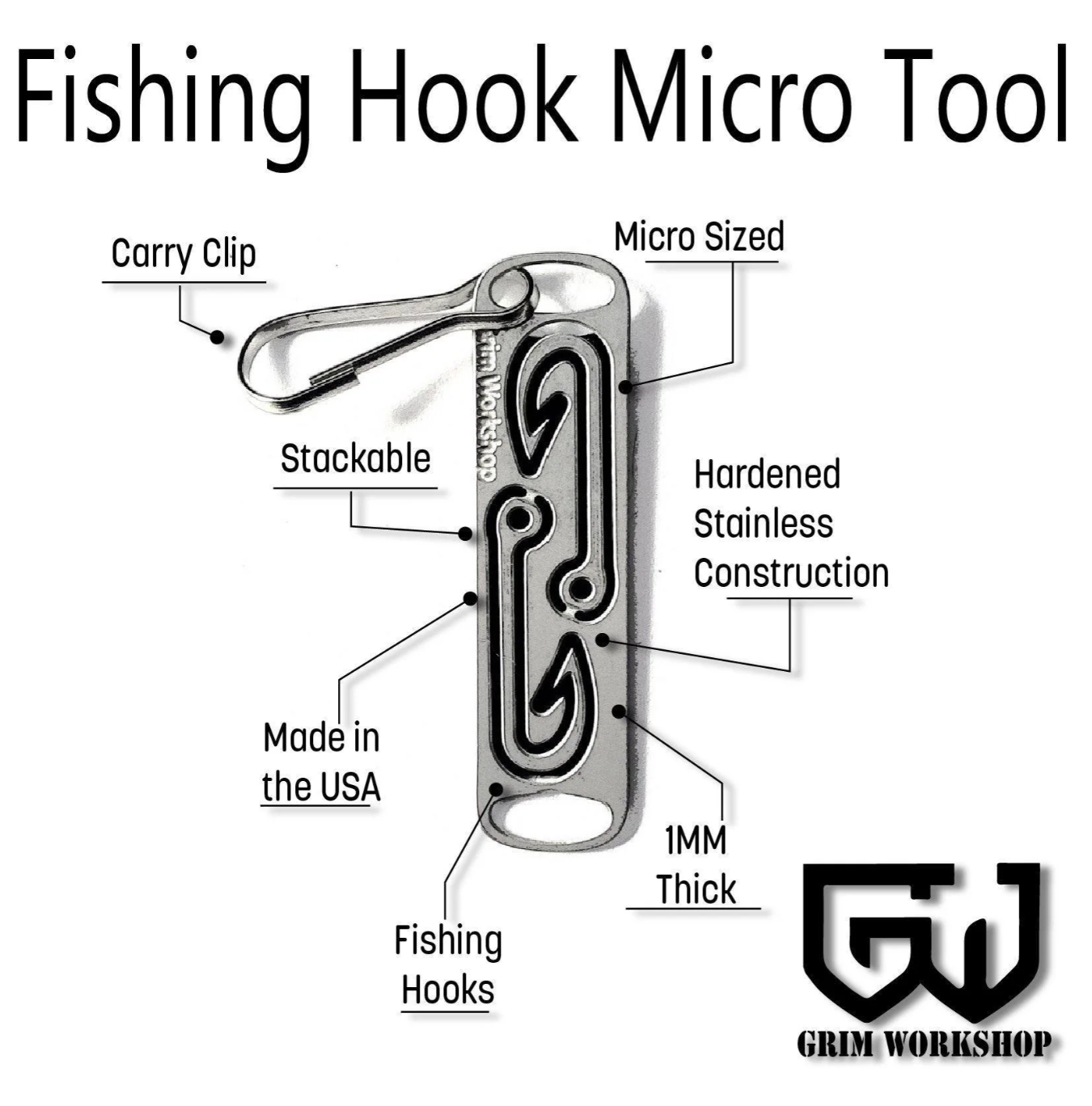 Fishing Hook Micro Tool: Micro Fishing Kit