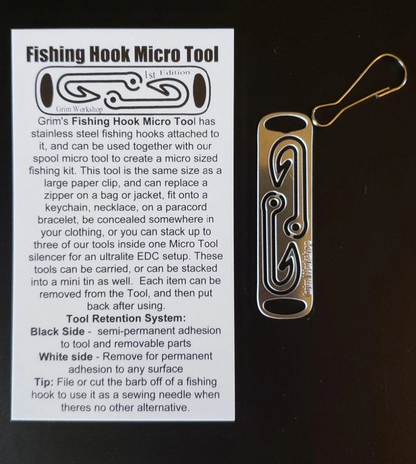 Fishing Hook Micro Tool: Micro Fishing Kit