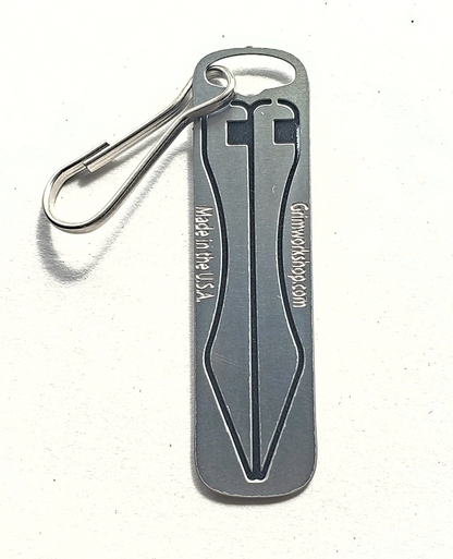 Pointed Tweezer Micro Tool: Tweezer Tool Keychain